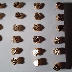Earrings 12 pairs
